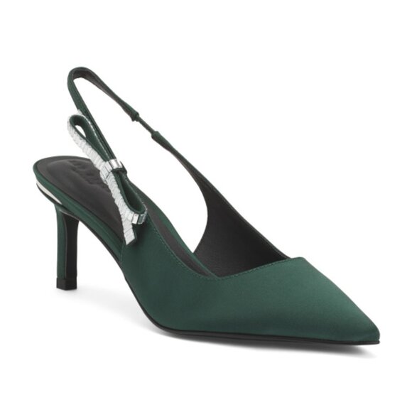 TED BAKER Janie Bow Slingback Heels - Picture 1 of 4
